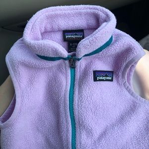 Patagonia baby synchilla vest (6-12m)